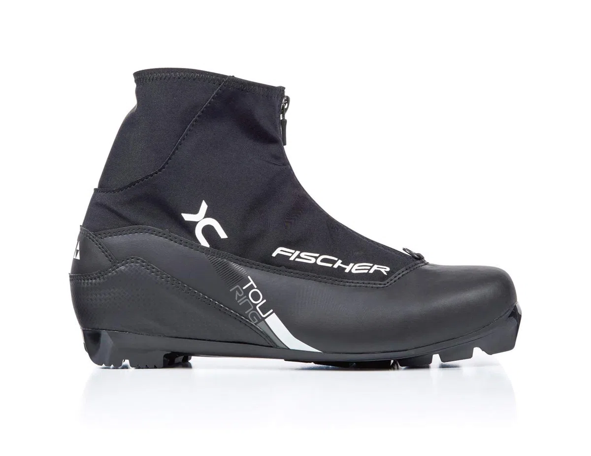 Fischer XC Touring - Scarpa da sci di fondo classica, unisex, colore: Nero