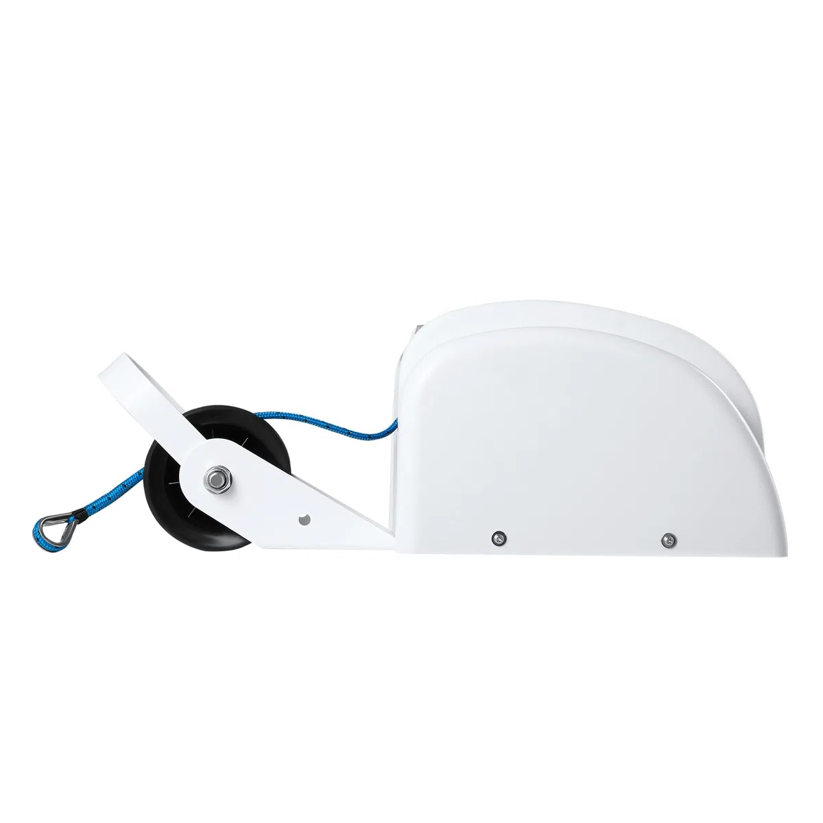 45 LBS Verricello elettrico per barca, verricello elettrico, per acqua salata, ancora, verricello con telecomando, 30 m, 12 V