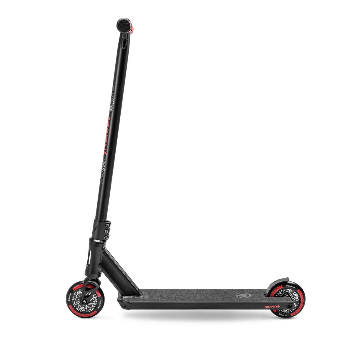 Movino Maniac - Monopattino professionale Freestyle Scooter IHC, sistema di compressione Street-Deck T-Bar, 59 x 54 cm, ruote 110 mm, Full Core ABEC9