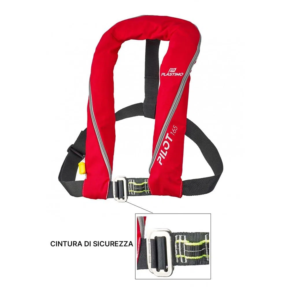 Nuevo 2024 - LIFEJKT Inf Pilot 165ZIP AUT+HAR Red XXL