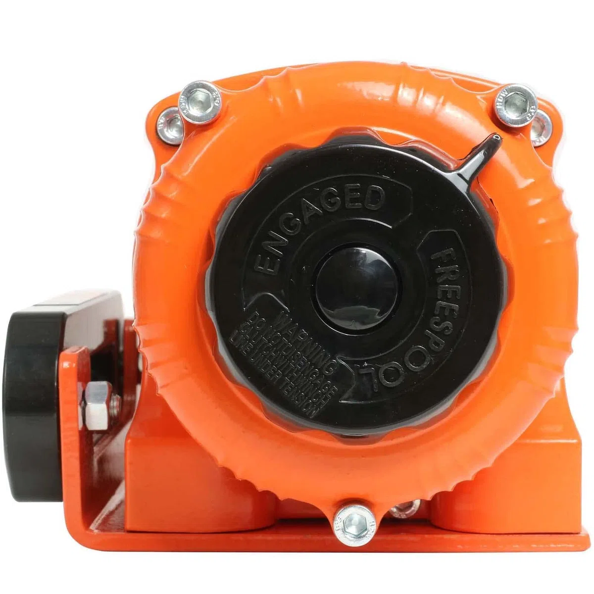 Winchmax 5000lb (2268kg) Verricello Originale Arancione 12v. Corda Sintetica Dyneema SK75 da 15,5 m x 5 mm. Gancio a Cerniera da 1/4 di Pollice. Telecomandi Wireless Gemelli.