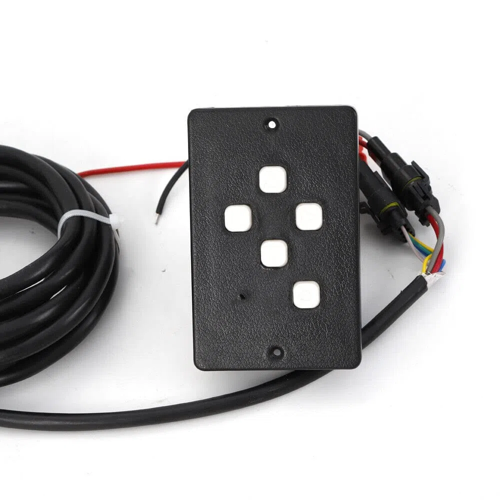 Faro di ricerca per barca, telecomando marino, xeno, radiocomandabile, con base magnetica, luce di ricerca, resistente alle intemperie, girevole a 360 gradi, per auto, fuoristrada, caccia,