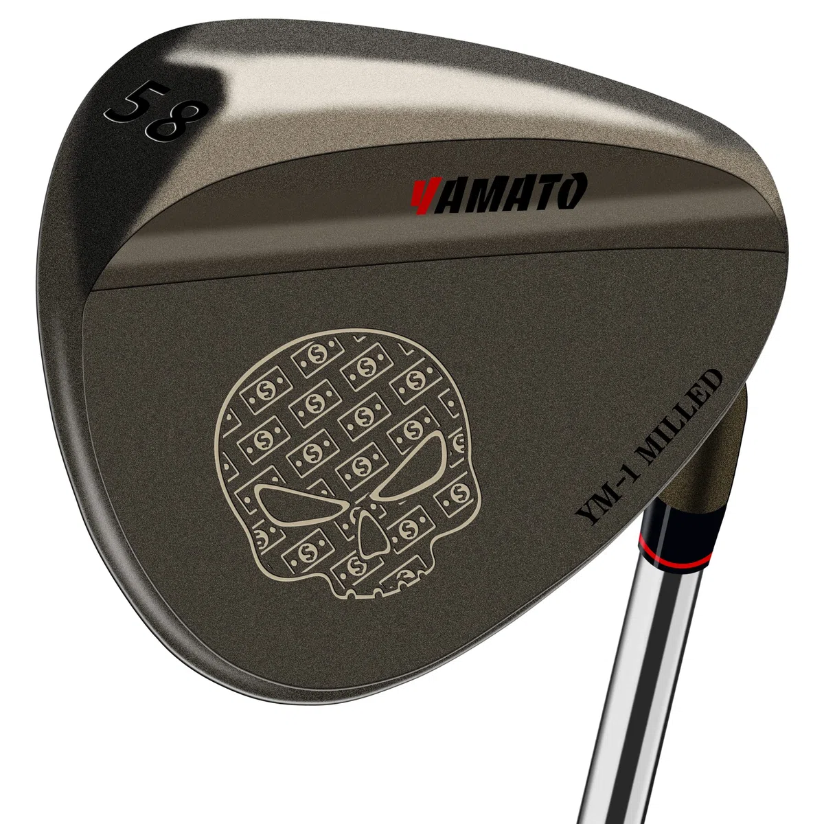 Yamato Set di cunei da golf o cunei da golf individuali 50/52/54/56/58/60 Set di cunei da golf con cuneo di sabbia, mazze da golf per uomini e donne con faccia zigrinata per alta rotazione