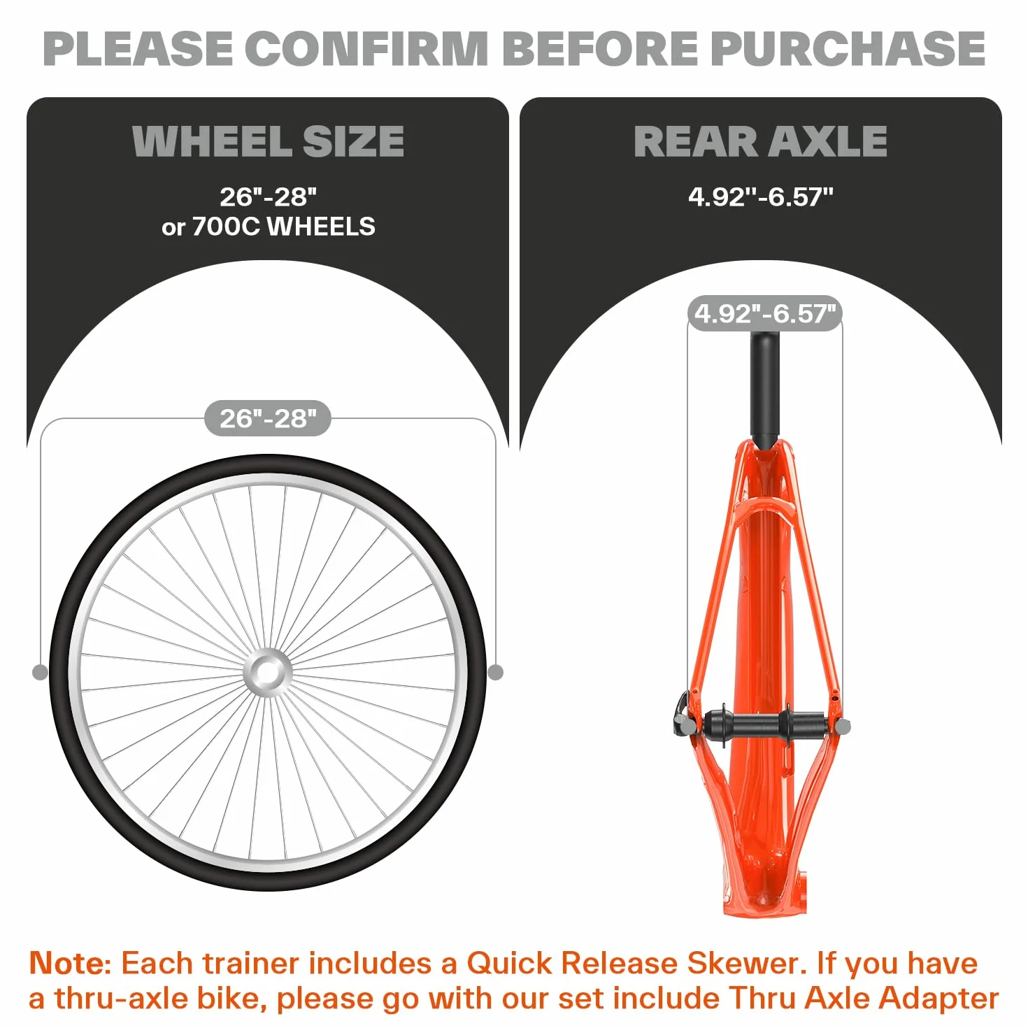 Sportneer Home Trainer Bicicletta, Freno Magnetico, 6 Regolazioni di Resistenza con Ruota di Riduzione del Rumore, Maniglia a sgancio rapido