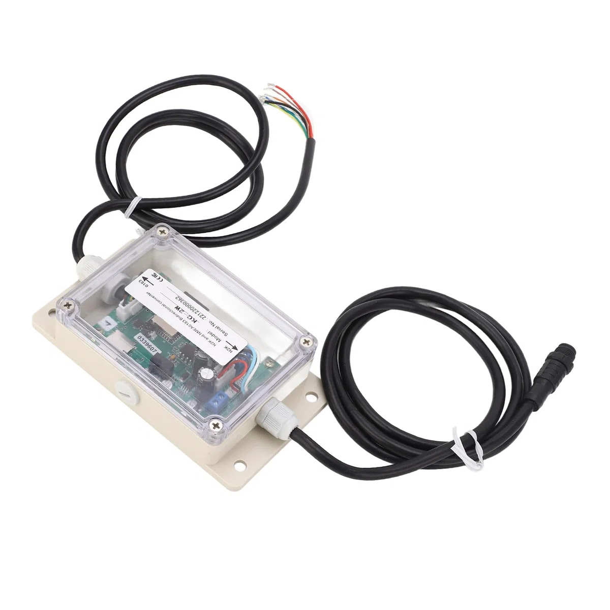 Bewinner Convertitore Bidirezionale KC-2W da NMEA 2000 a NMEA 0183, Impermeabile IPX67, 9-30 V, con WiFi, Connettore M12, Plug and Play per la Navigazione Marittima