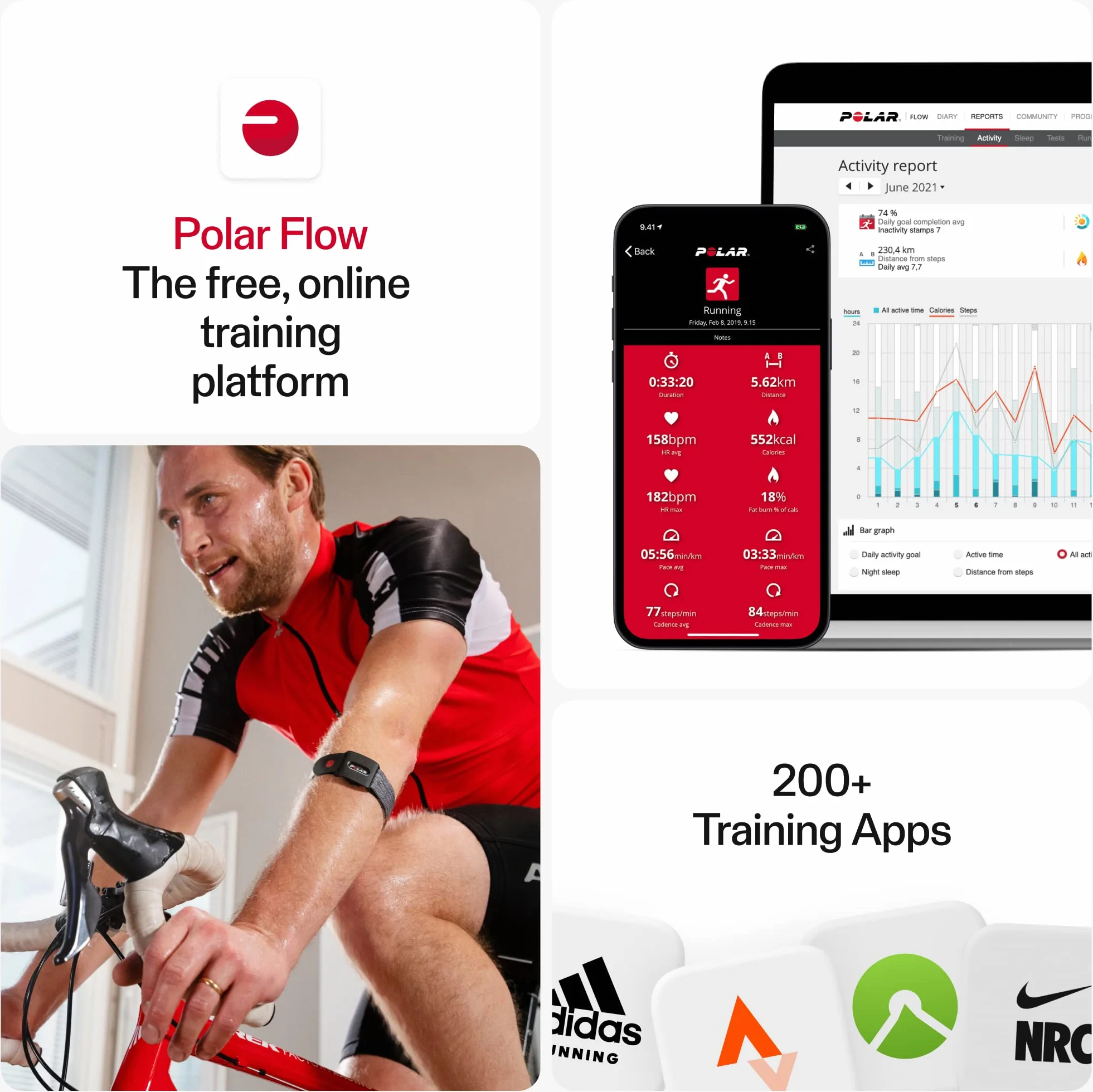 Polar heart rate monitor Verity Sense M-XXL, 920110147, Nero
