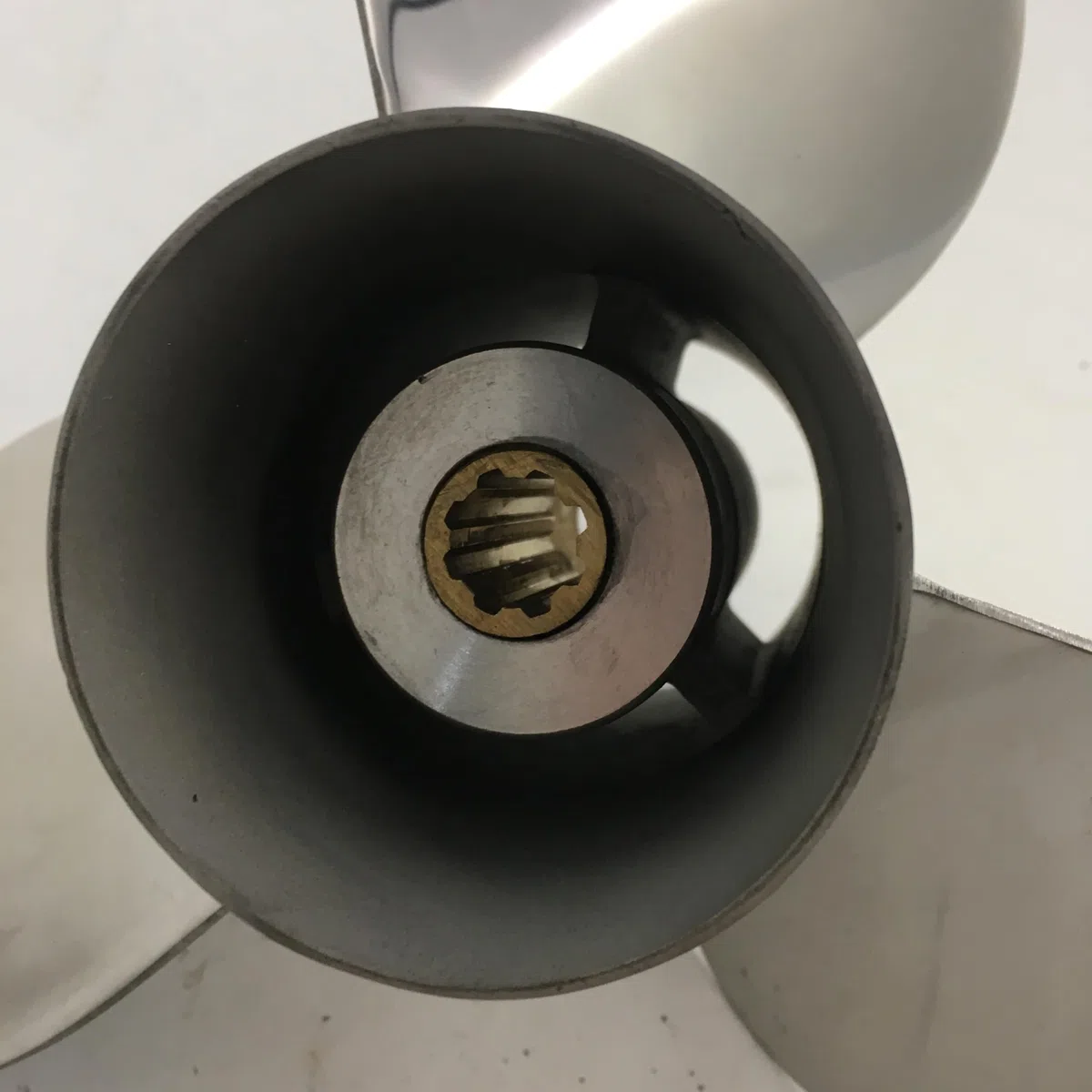 8-20HP 9-1/4x11 in acciaio inox Elica 8 denti SS Prop per Honda fuoribordo