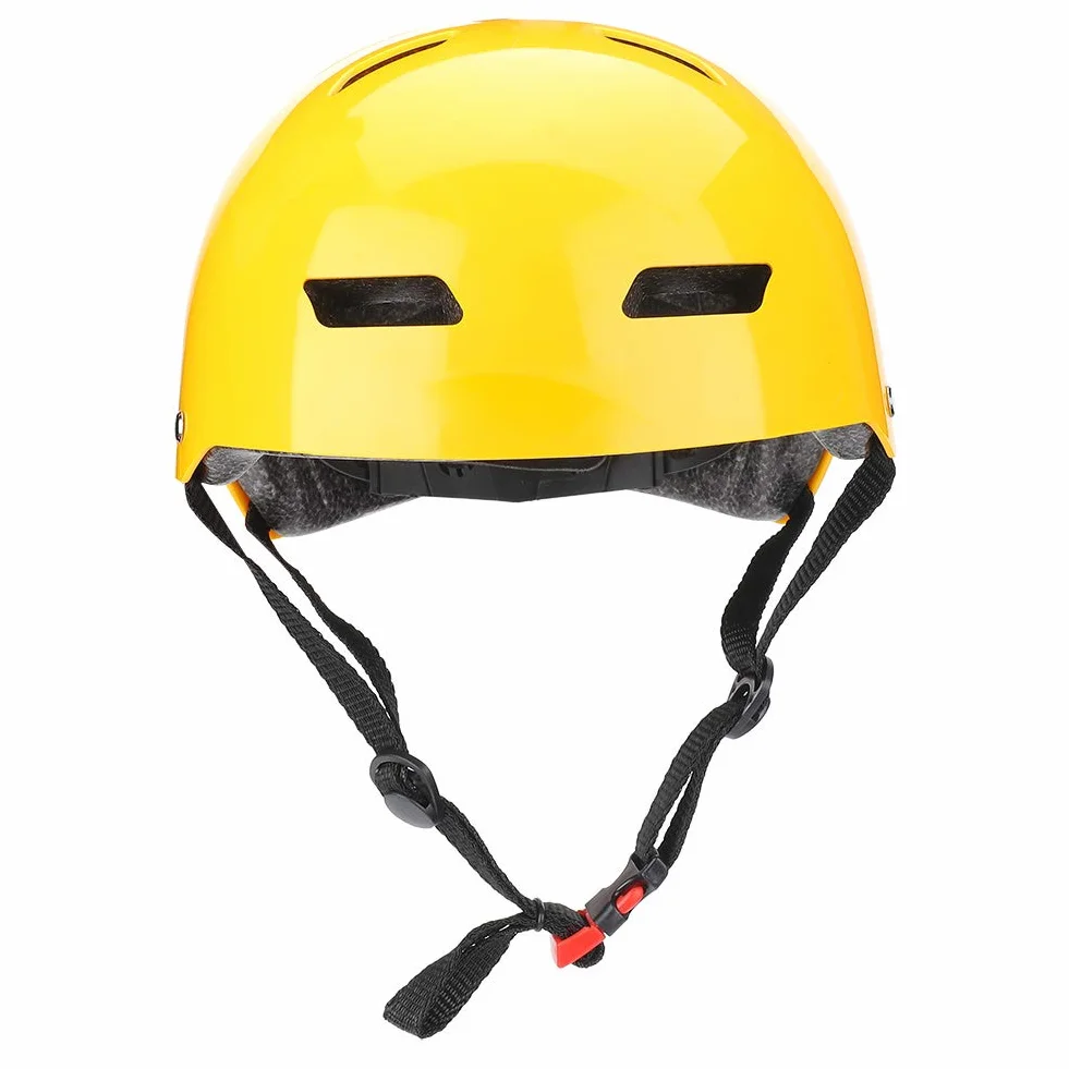 SOONHUA Sport All'aria Aperta Casco di Sicurezza Alpinismo Arrampicata su Roccia Guadare Speleologia Caschi Protettivi (Giallo)