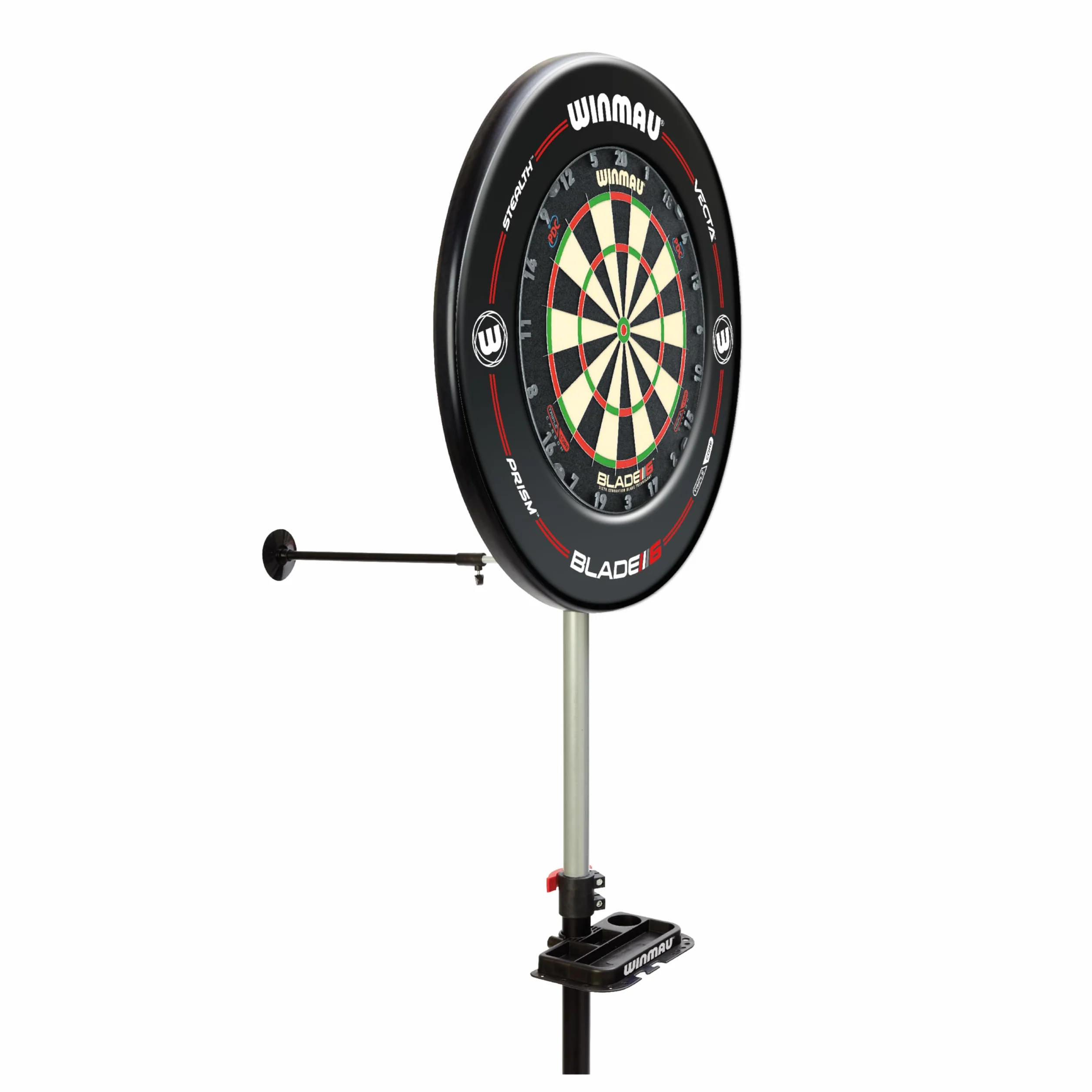 WINMAU Xtreme 2.0 Supporto per bersaglio per freccette - Portatile, regolabile e indipendente - Sistema di montaggio con design a treppiede - Compatibile con tutti i bersagli Winmau