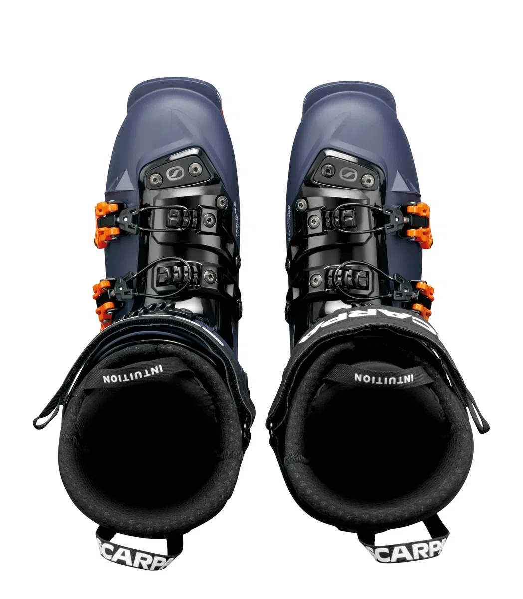 SCARPA 4-Quattro GT 110 Flex Freeride Alpine Touring Hybrid Scarponi da sci con GripWalk per sci alpinistico e downhill
