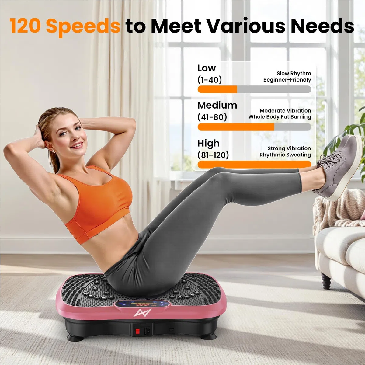 Macchina per esercizi a piastra vibrante, allenamento per tutto il corpo, piattaforma fitness, macchina di drenaggio linfatico per perdita di peso, tonificare, benessere, palestra domestica