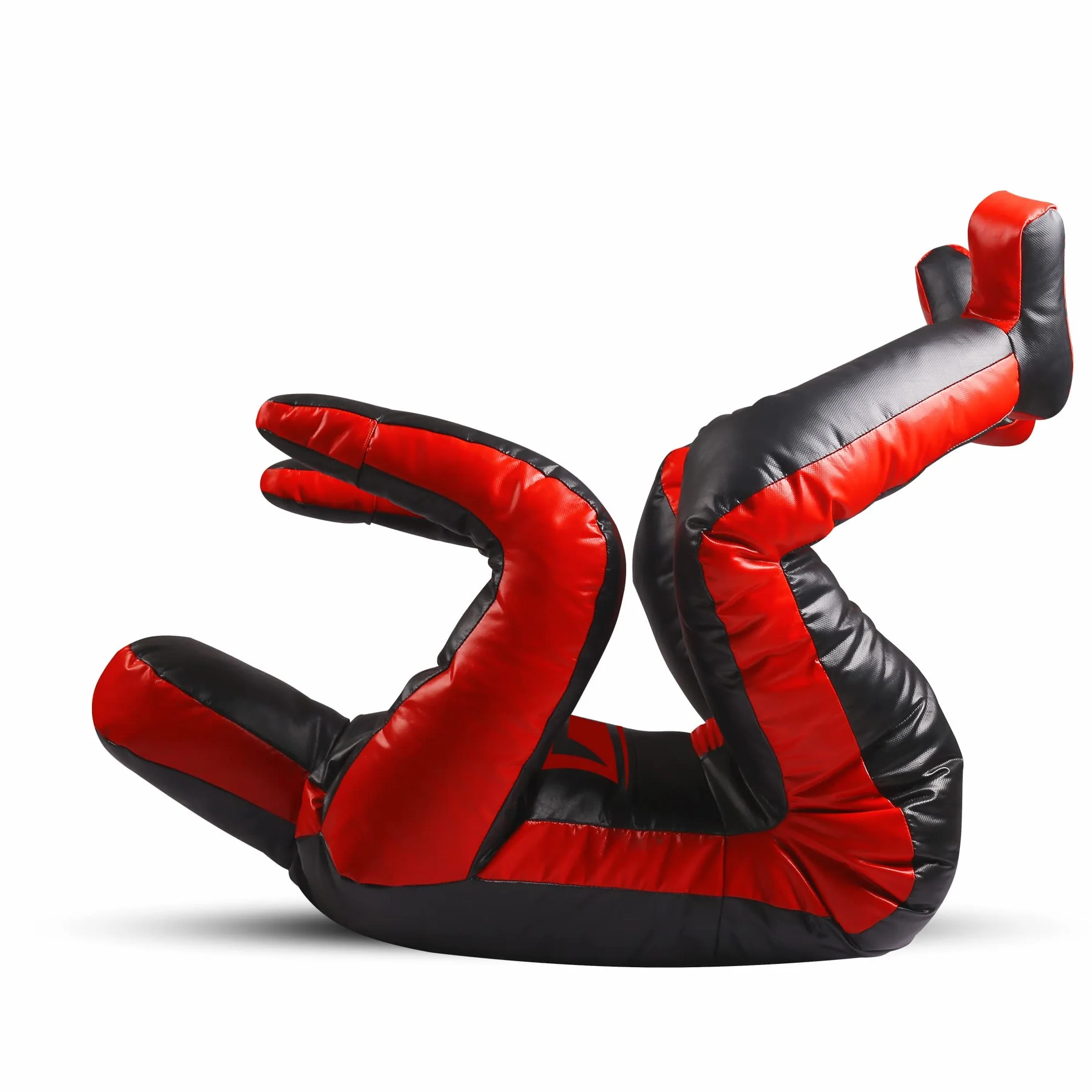 DAAN MMA - Manichino per grappling, boxe, judo, BJJ, wrestling, jiu jitsu, in posizione seduta di sottomissione, prt autodifesa, in vinile, 170 cm, non imbottito