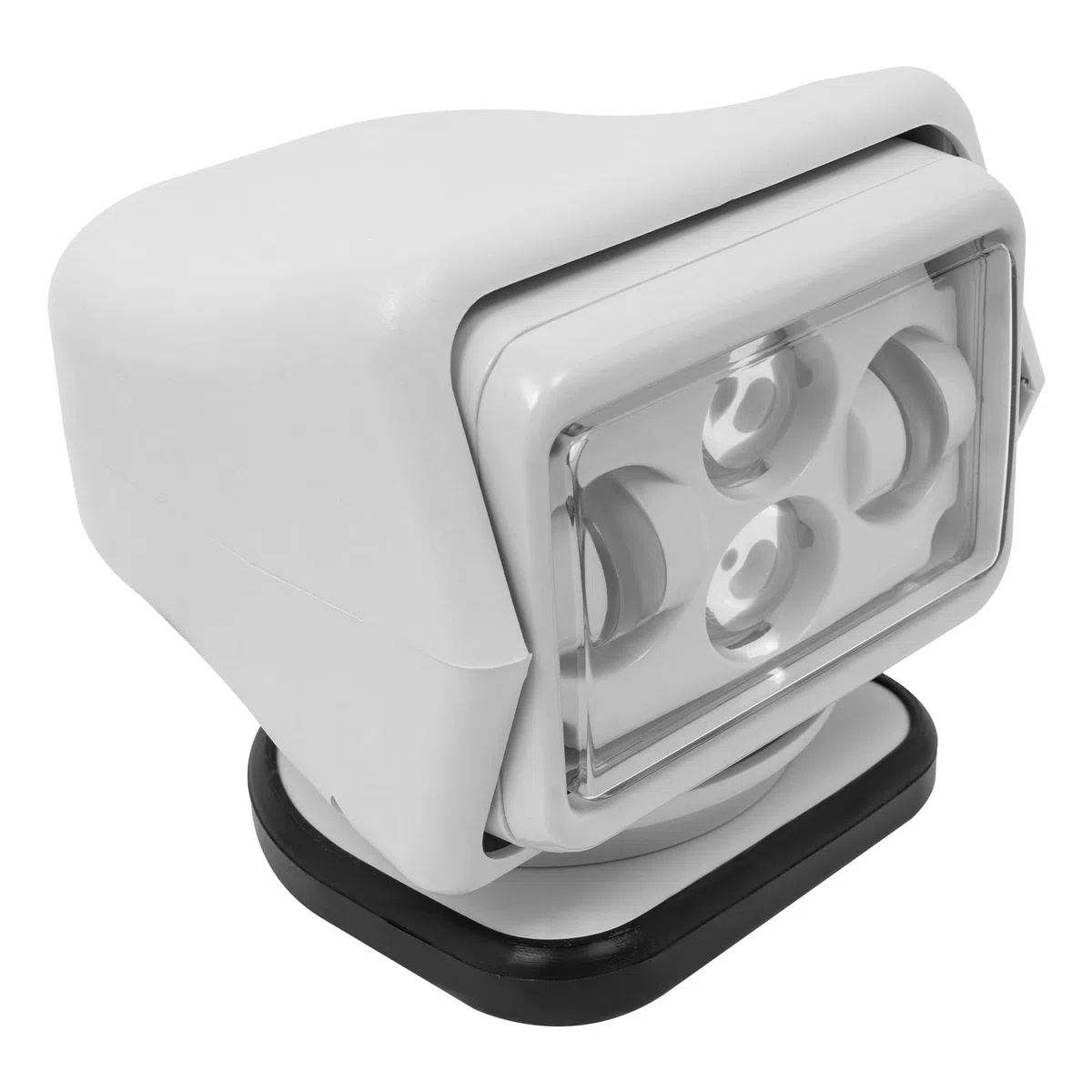 Faro di ricerca a LED per barca, portatile, 60 W, flusso luminoso: 8000 lm, girevole a 360°, illuminazione navale, IP67, per esterni, barca, camion, auto