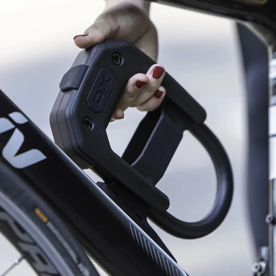 LUCCHETTO HIPLOK DXF BLK + FRAME CLIP ACC TEMP 14M