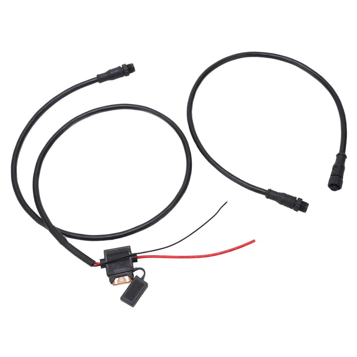 Avviatore di Rete NMEA, 1 M/39,4 Pollici Marine per NMEA 2000 Starter Kit Cavo di Alimentazione in ABS con Connettore a T Terminale Maschio Femmina Fusibile Per le Reti Lowrance