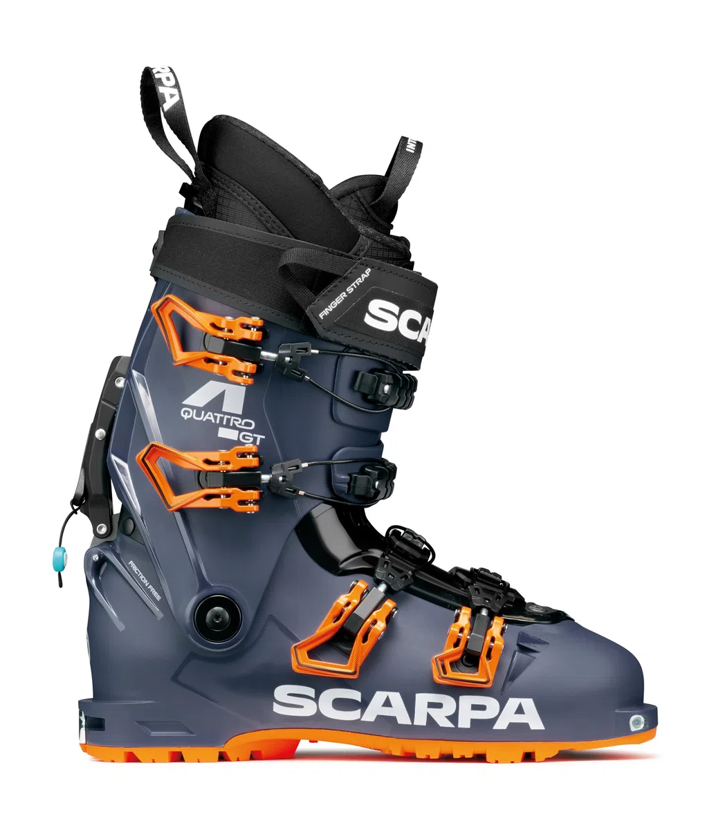 SCARPA 4-Quattro GT 110 Flex Freeride Alpine Touring Hybrid Scarponi da sci con GripWalk per sci alpinistico e downhill