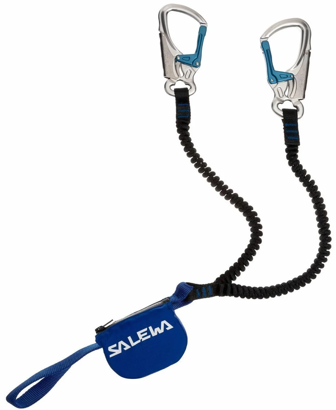 Salewa - Set completo per arrampicata Premium Attac Plus con cintura e casco Blu