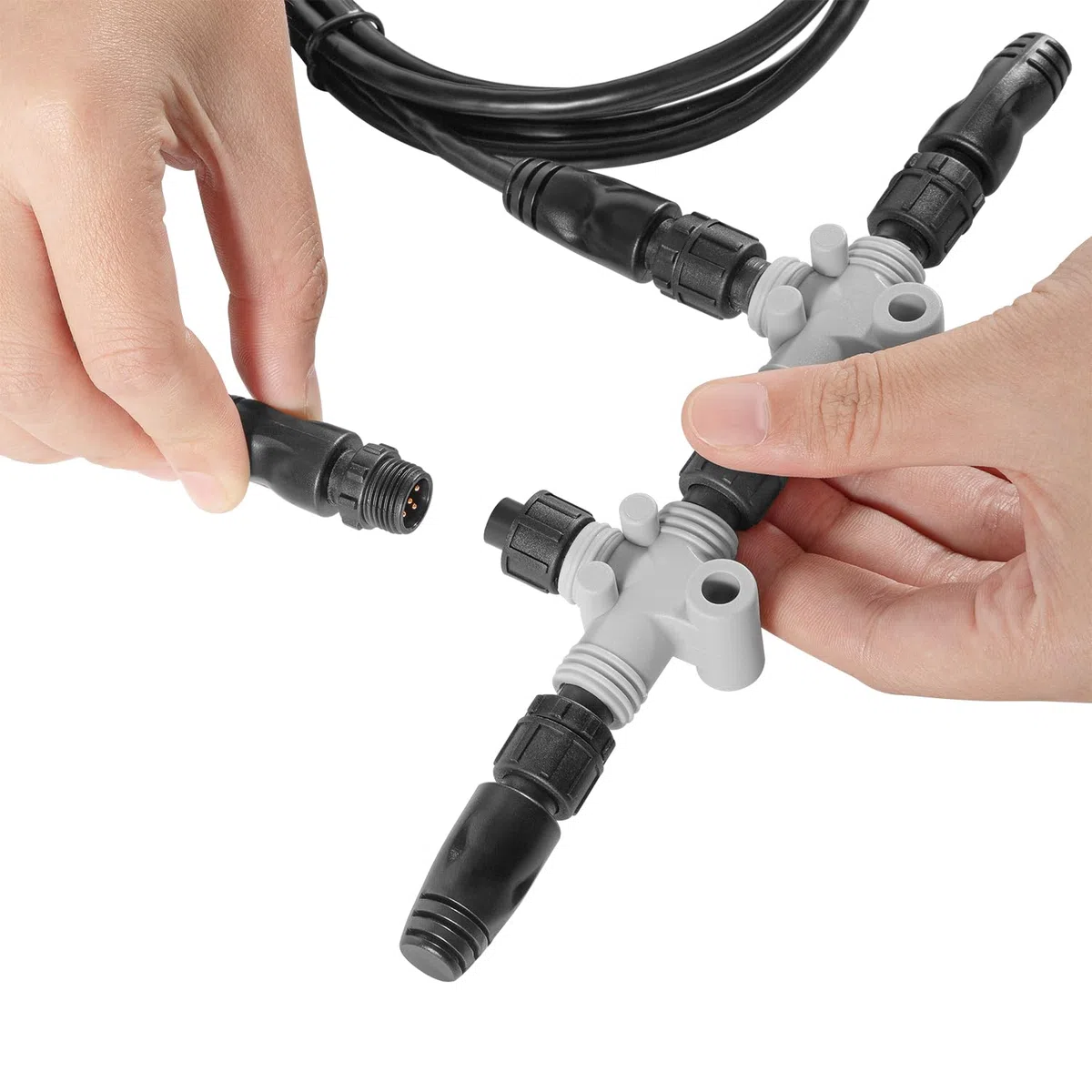 010-11442-00 NMEA 2000 Starter Kit per Garmin ECHOMAP Chirp, ECHOMAP Plus, cavo di alimentazione NMEA 2000, cavo backbone con connettore a T e terminatore maschio femmina