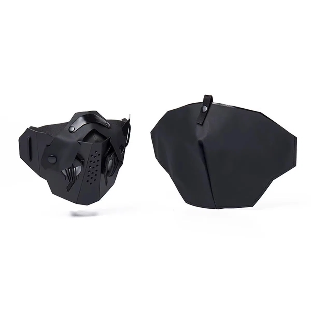 Maschera antipolvere tattica for ciclismo all'aperto, anti-appannamento, for wargame, CS, paintball, maschera protettiva a mezza faccia, caccia, tiro, cosplay