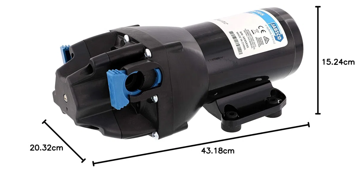 Jabsco Hotshot Hd4 12v 4gpm Pump 60 Psi