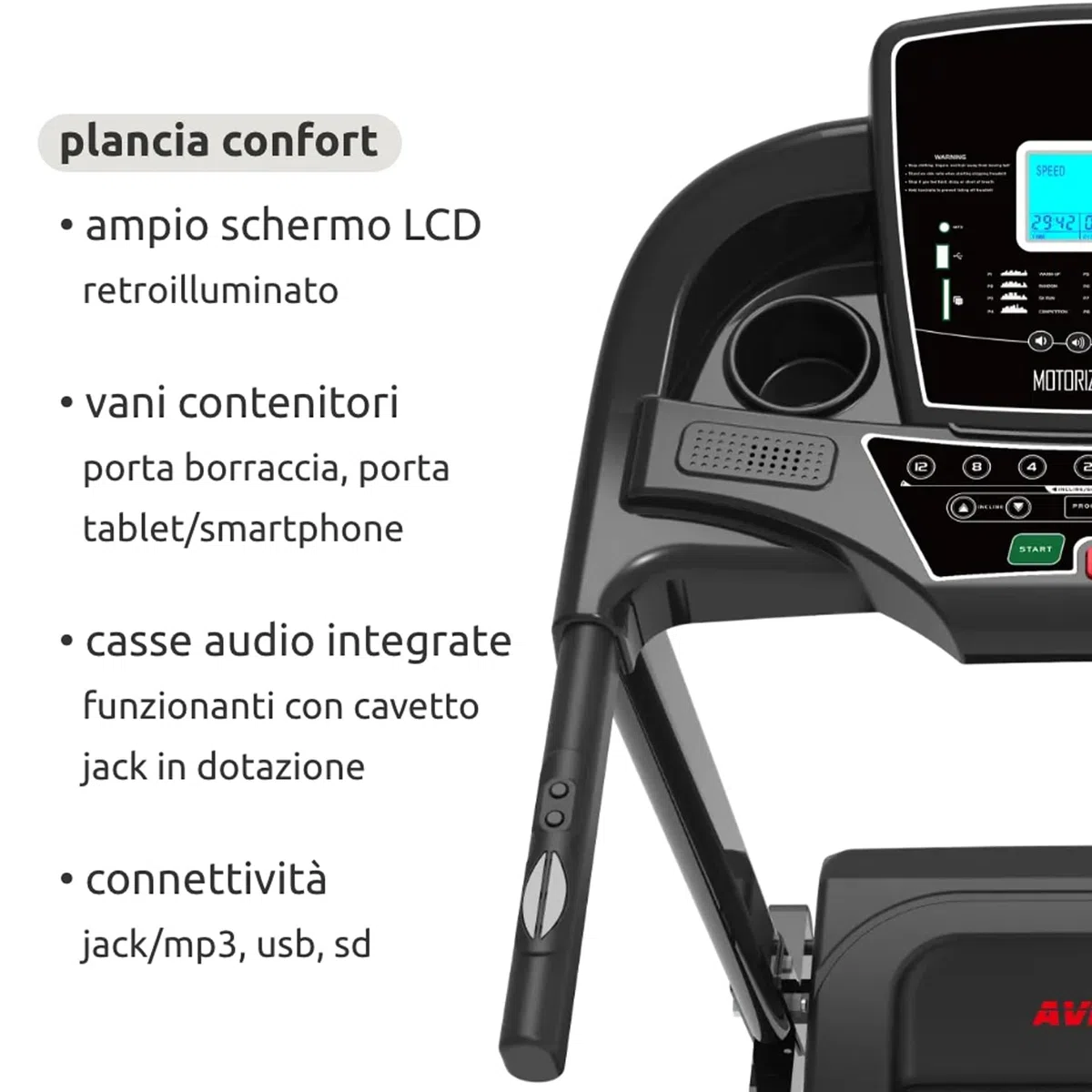 Tapis Roulant Elettrico Pieghevole 16 Km/h, Inclinazione Automatica, 2 HP (3,5 HP Picco) Bluetooth App Kinomap e Zwift, Sensore Cardiaco