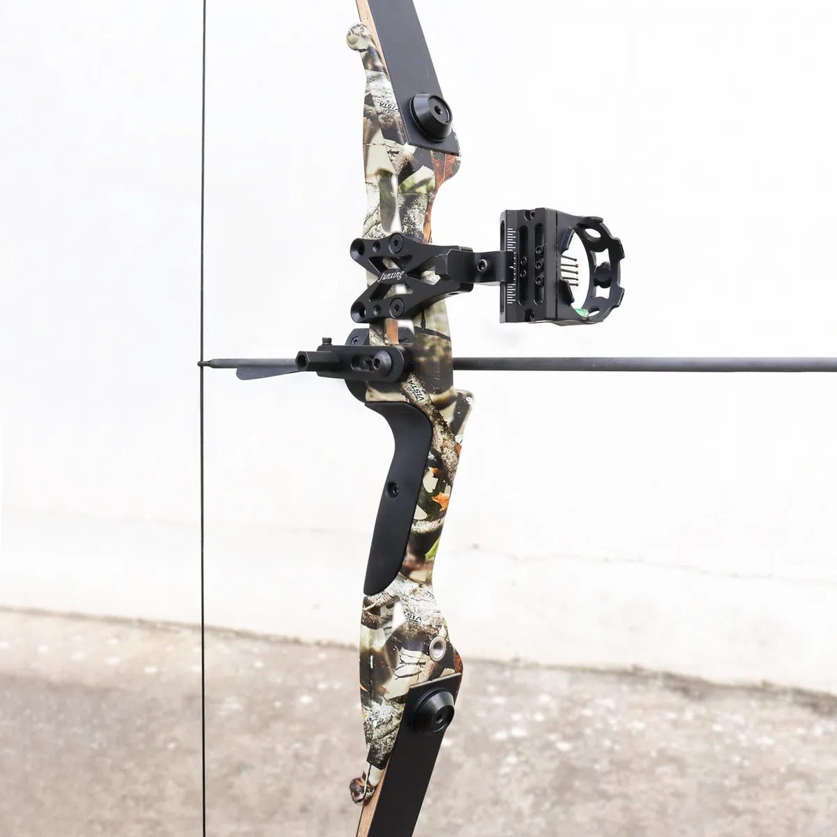 D&Q Ricurvi Arco da Tiro Adulti Archi Caccia Riser in Lega di Alluminio Mano Destra 30 35 40 45lbs (40lbs)