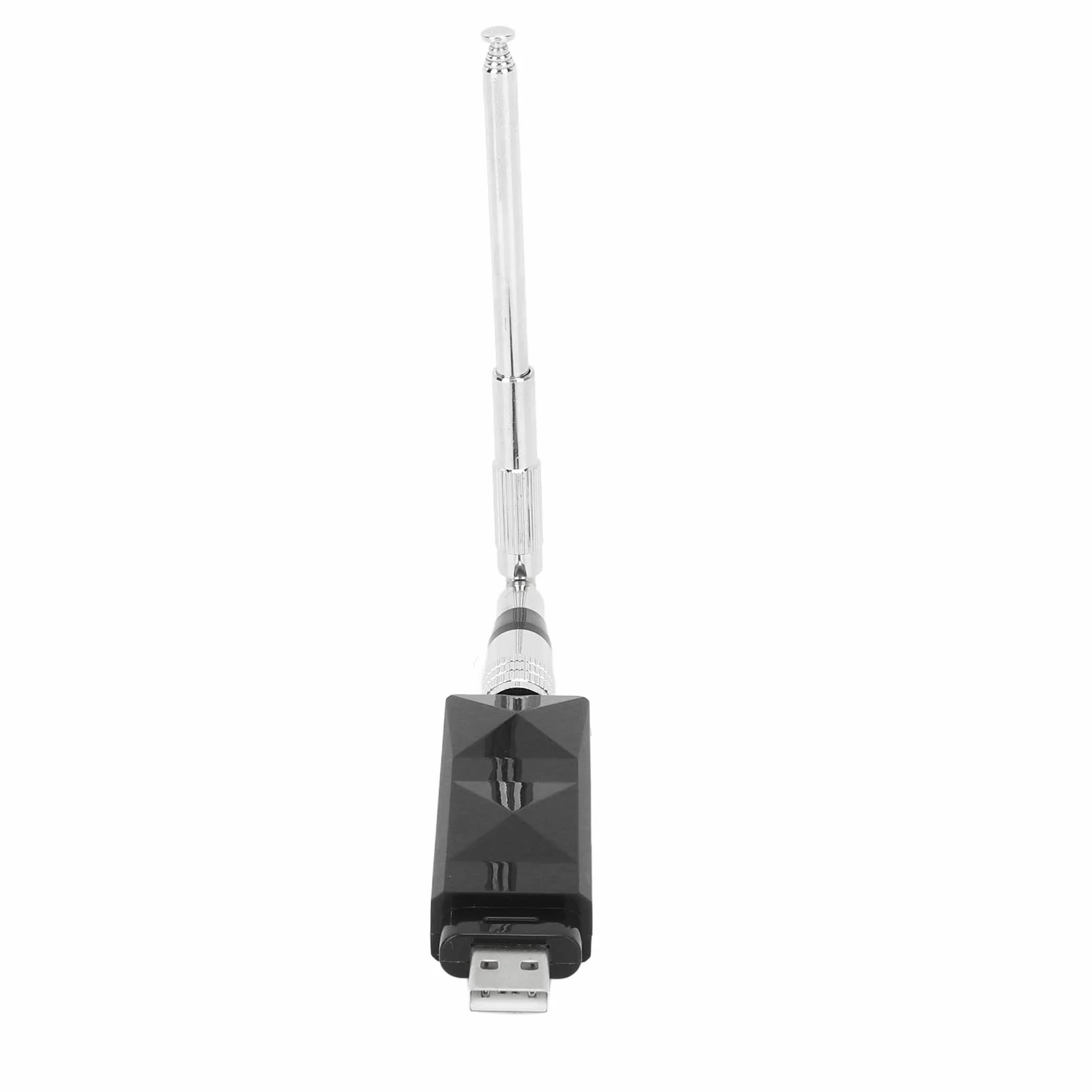 Ricevitore AIS per Barca Marina, Ricevitore AIS a Doppio Canale Uscita USB con Antenna Portatile Pieghevole in Acciaio Inossidabile