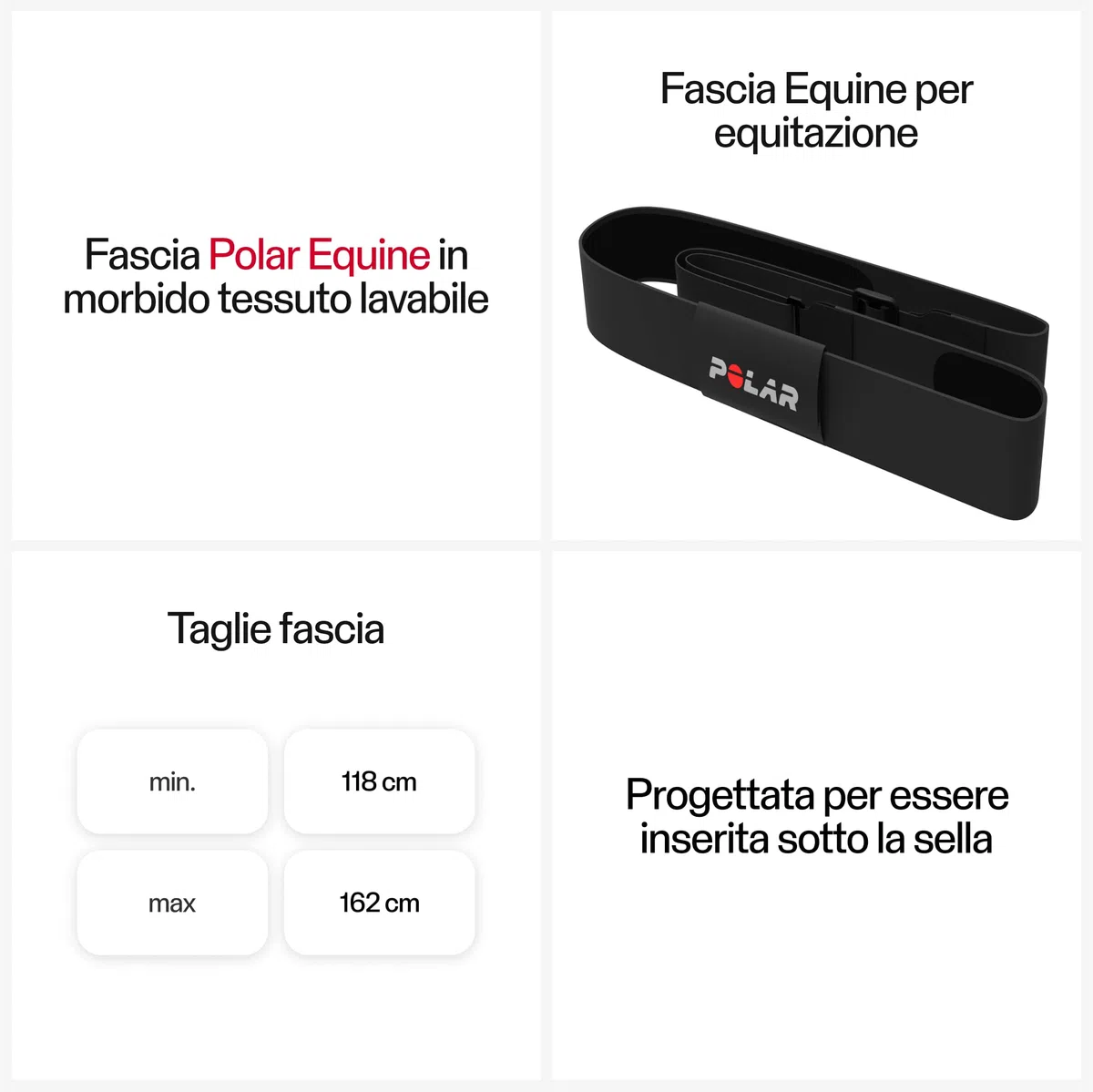 Polar Equine Set con Sensore di Frequenza Cardiaca