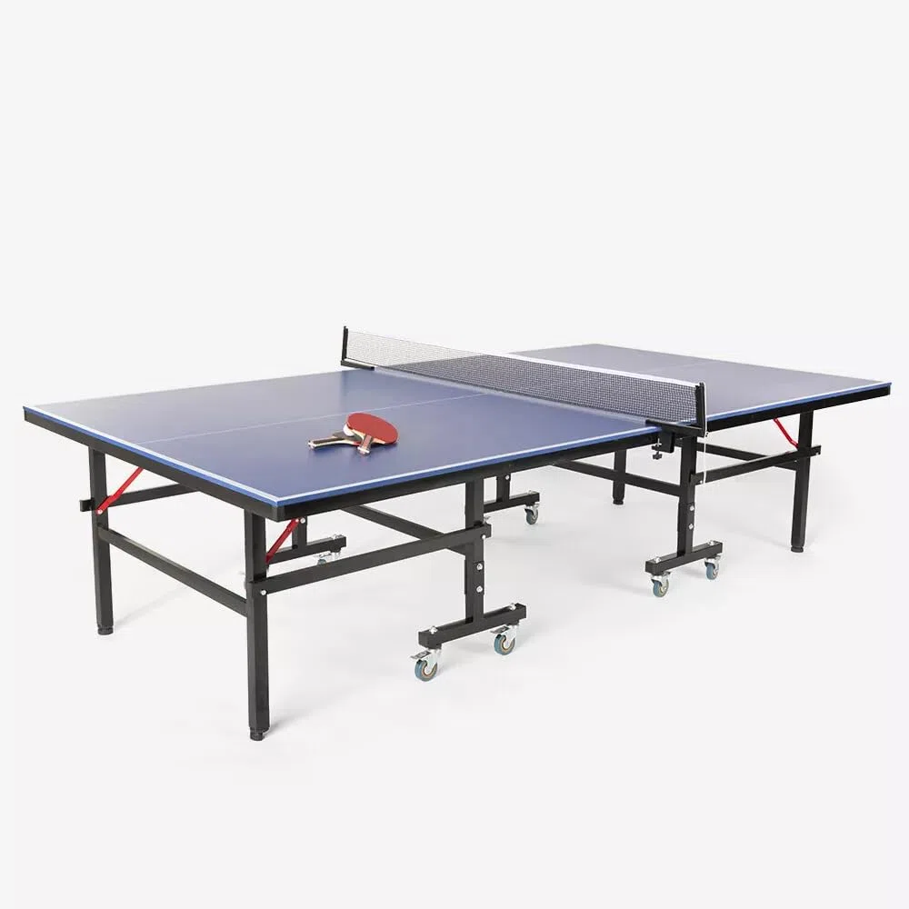 GORICA Tavolo Ping Pong Pieghevole Racchette Palline Rete Incluse Interno Indoor cm 274 x 152 x 76