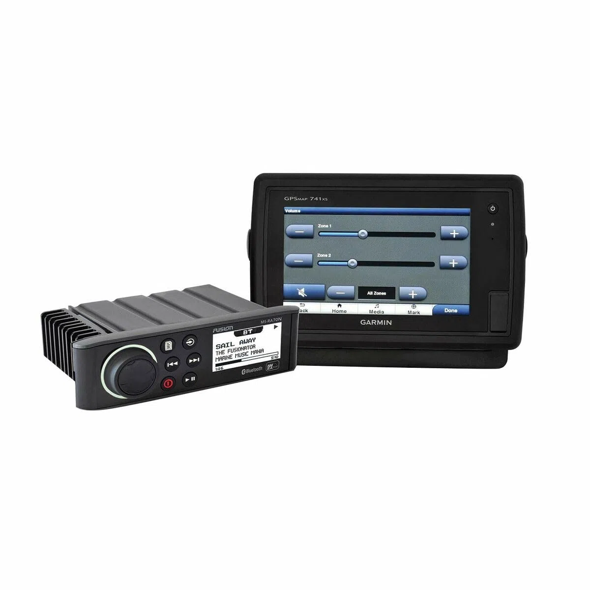 FUSION RA70, RA70-Sorgente Radio con Bluetooth, Colore: Nero Unisex-Adulto