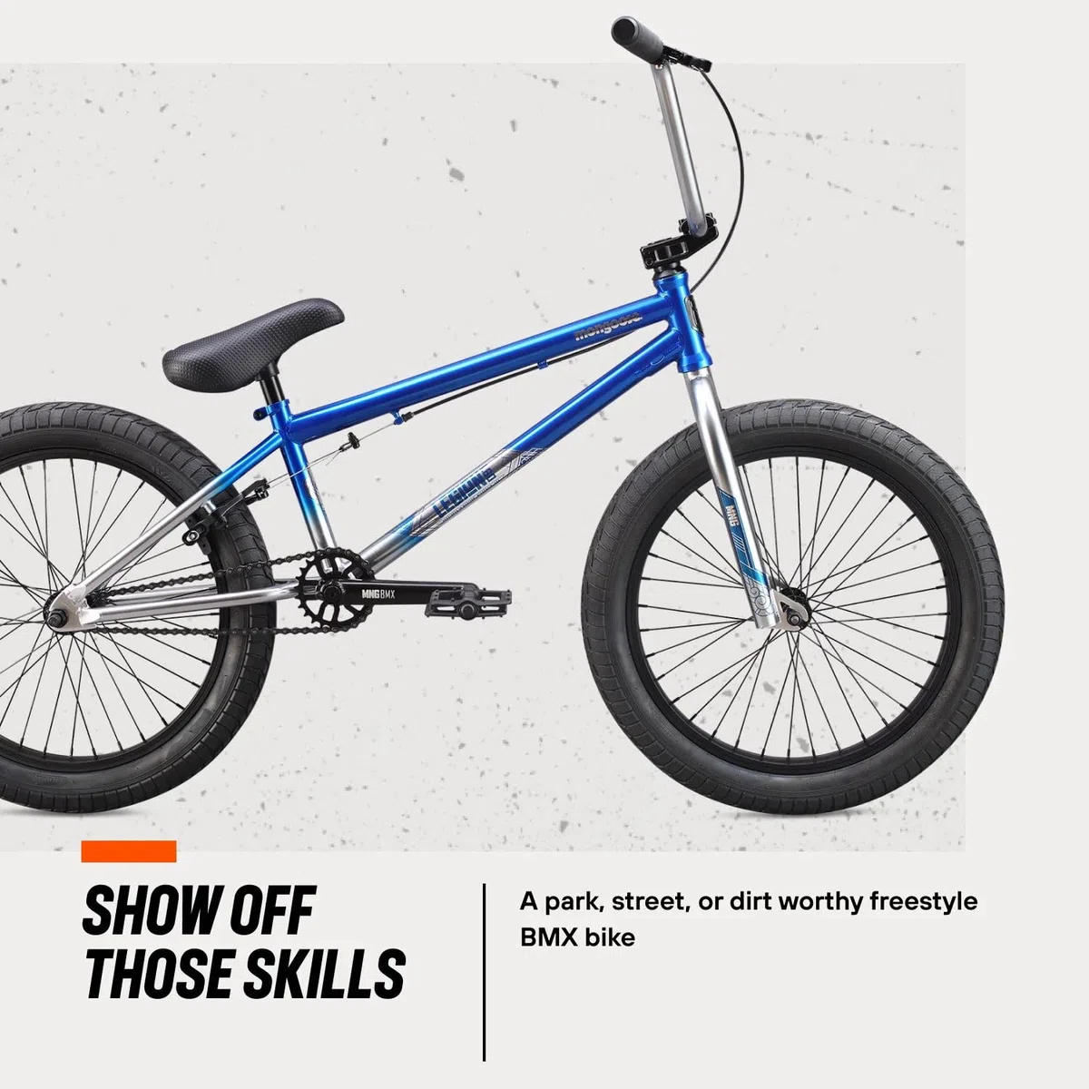 Mongoose Unisex - Bici Legion L60 Adulto Blu Largo
