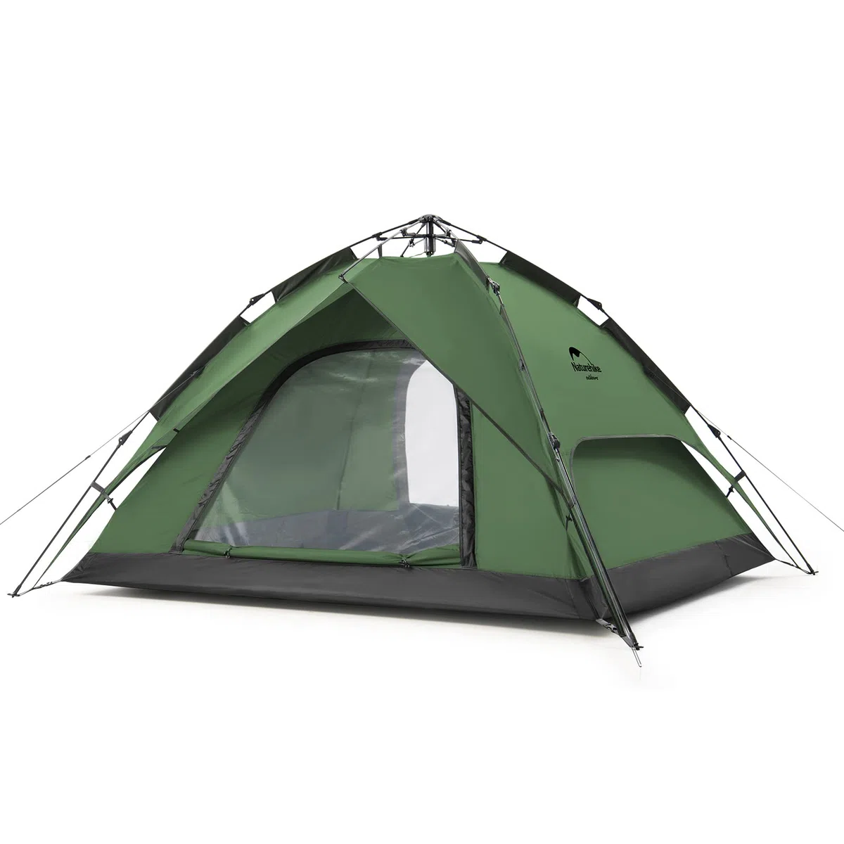 Naturehike Tenda Pop Up Tenda da Campeggio Automatica 3/4 Persone Tenda a Cupola a Due Piani Tenda Familiare Grande con Borsa per il Trasporto