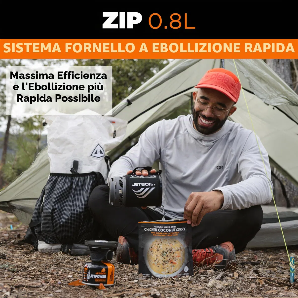Zip 0.8L Fast Boil System