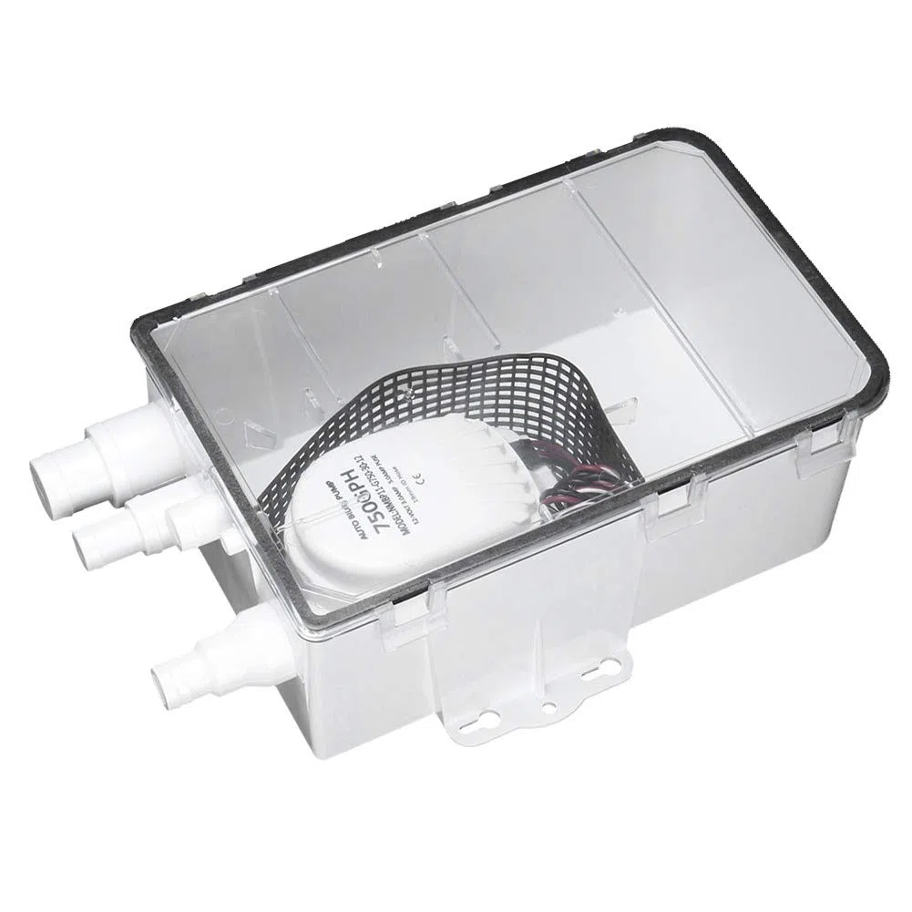 Pompa per Doccia per Barca, Pompa per Vasca Doccia Marina per Barca, Ingressi di Scarico, Kit di Scarico, di Pompa di Sentina, di Pompa di Sentina, 12 V, 750 GPH