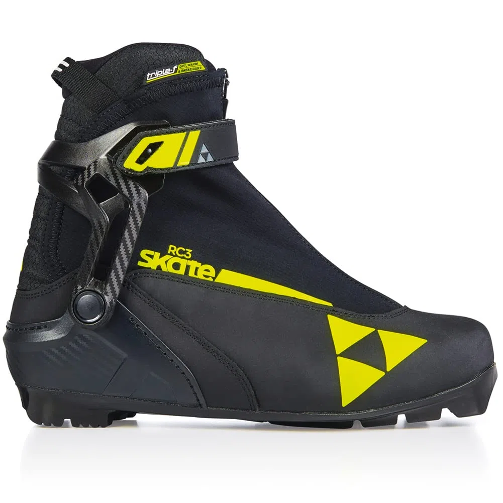 FISCHER RC3 Scarpe da pattinaggio unisex resistenti alle intemperie, protettive, stabili, isolate, da corsa nordica, da skate