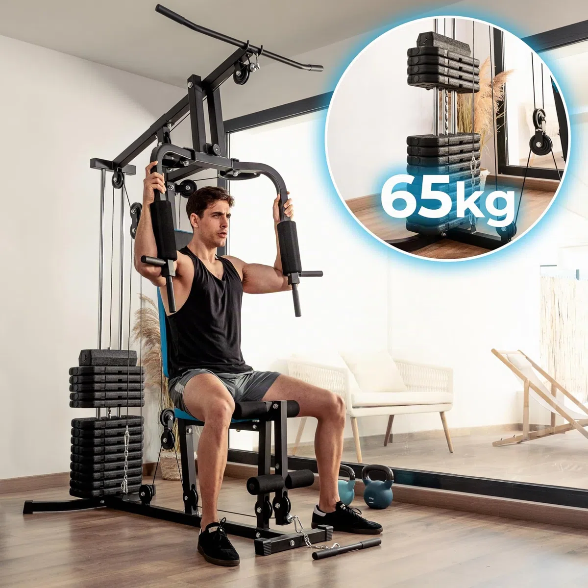 Cecotec Stazione Fitness per Allenamento Drumfit Homegym