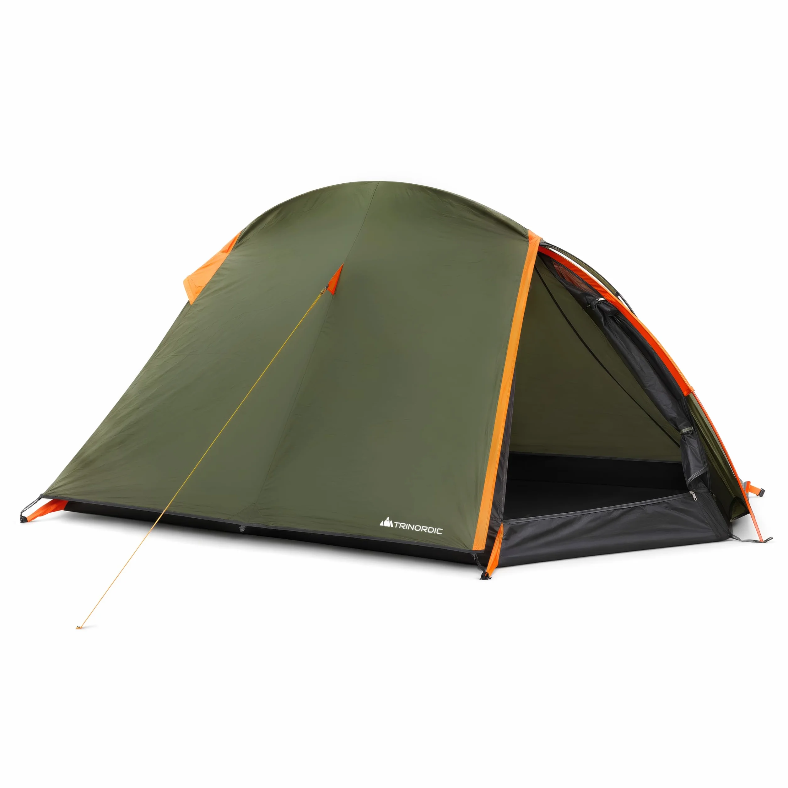 Trinordic Tenda Leggera 1-2 Persone – Tunnel Arco Singolo, 1,7 kg Peso Minimo, 3000 mm Impermeabile, Verde Oliva