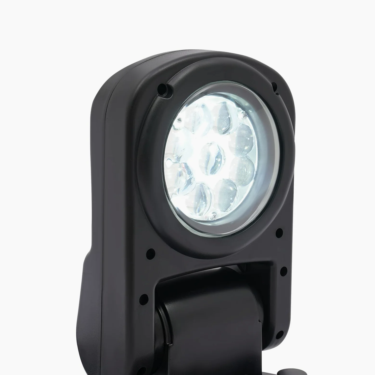 Faro di ricerca a LED per barche 45W 8000LM, proiettore telecomandato orientabile a 360° (S/D) 180° (Su/Giù), illuminazione regolabile con base magnetica per esterni, per auto e camion