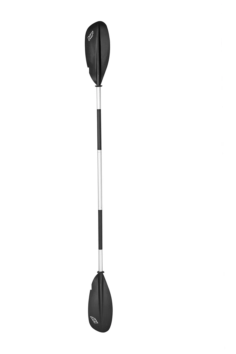 Hydro-Force Cove Champion, set kayak gonfiabile per 1 persona con pompa a mano, pagaie, borsa per il trasporto, blu