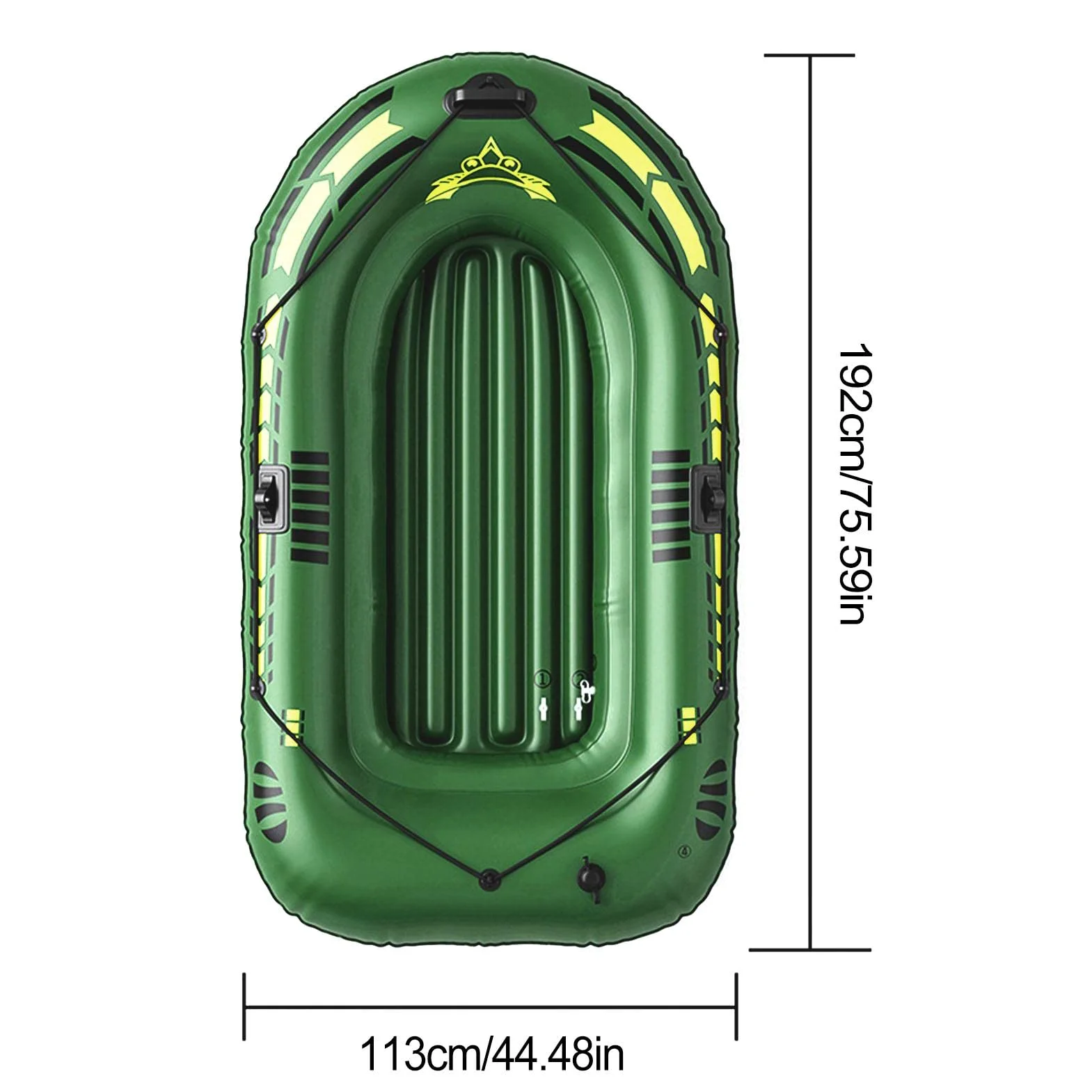 Kayak Gonfiabile Per Adulti - Gommoni Sportivi, Kayak Portatile Per Zattera | Barca Da Pesca All'aperto Con Pompa A Remi, Pedalò Riempito D'aria Per Lago, Riva, Rafting All'aperto, Pesca, Viaggi
