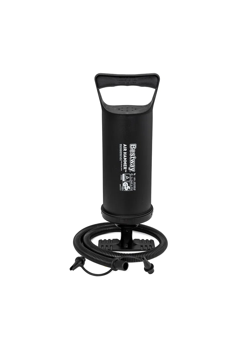 Hydro-Force Cove Champion, set kayak gonfiabile per 1 persona con pompa a mano, pagaie, borsa per il trasporto, blu