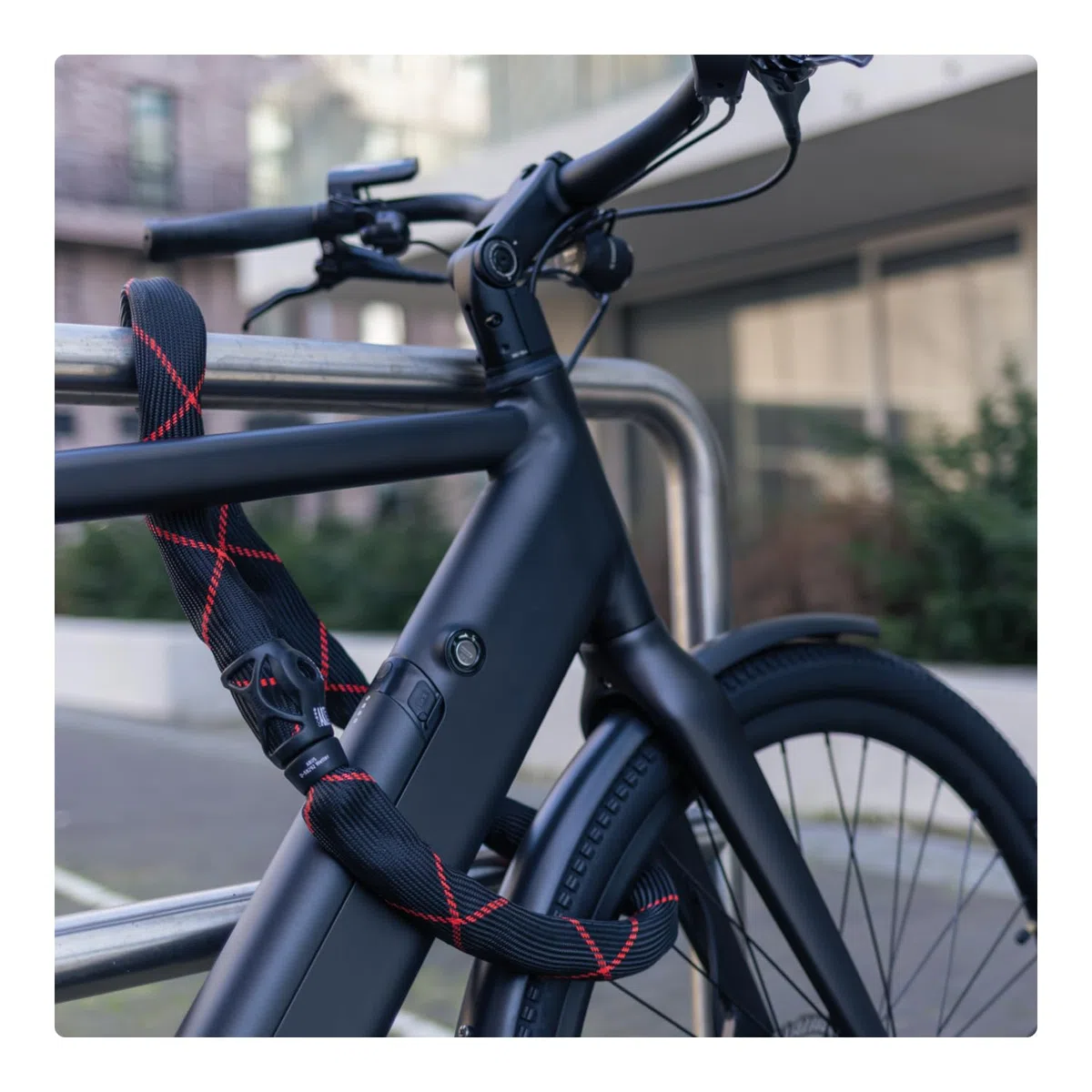 ABUS Lucchetto a catena Ivy Chain 9210 - lucchetto per bicicletta in acciaio temprato - catena spessa 10 mm - livello di sicurezza 13
