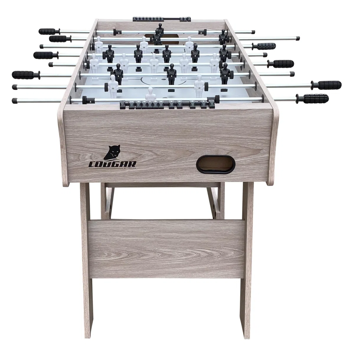 Cougar Scorpion Kick Tavolo da calcio pieghevole | incl 2 palle e contapunti | per bambini e adulti 122 x 61 x 80 cm