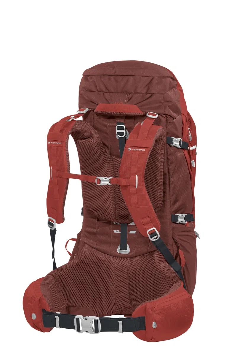 Ferrino, Zaino Transalp 75 l, Rosso, Unisex