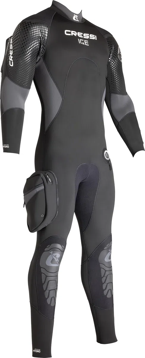 Cressi ICE Man, Muta Semistagna Monopezzo in Premium Neoprene 7mm