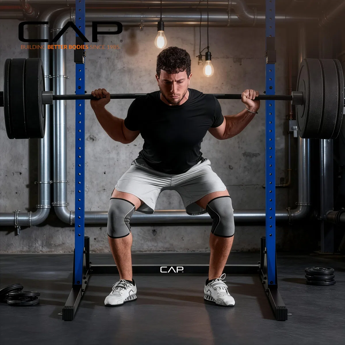 Cap Barbell Power Rack Exercise Stand