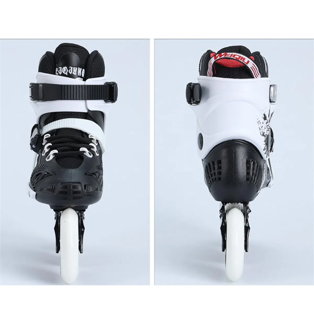Pattini In Linea Veloci, Pattini A Rotelle Professionali Per Esterni Per Uomo Donna Adulto, Con Ruote Da 3*110 Mm E Cuscinetti ABEC-9, Pattini Unisex Per Lo Slalom Su Strada Di Park Road(37,Black)