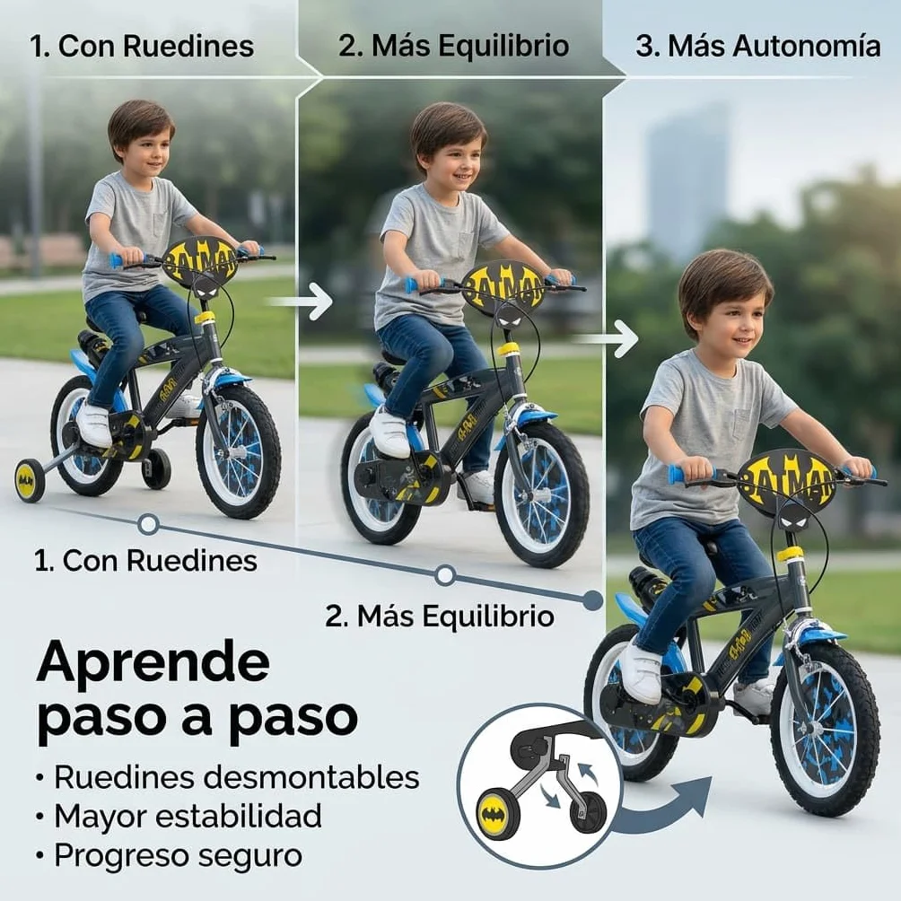 TOIMSA CHILDREN'S BICYCLE 14 TOI14913 BATMAN