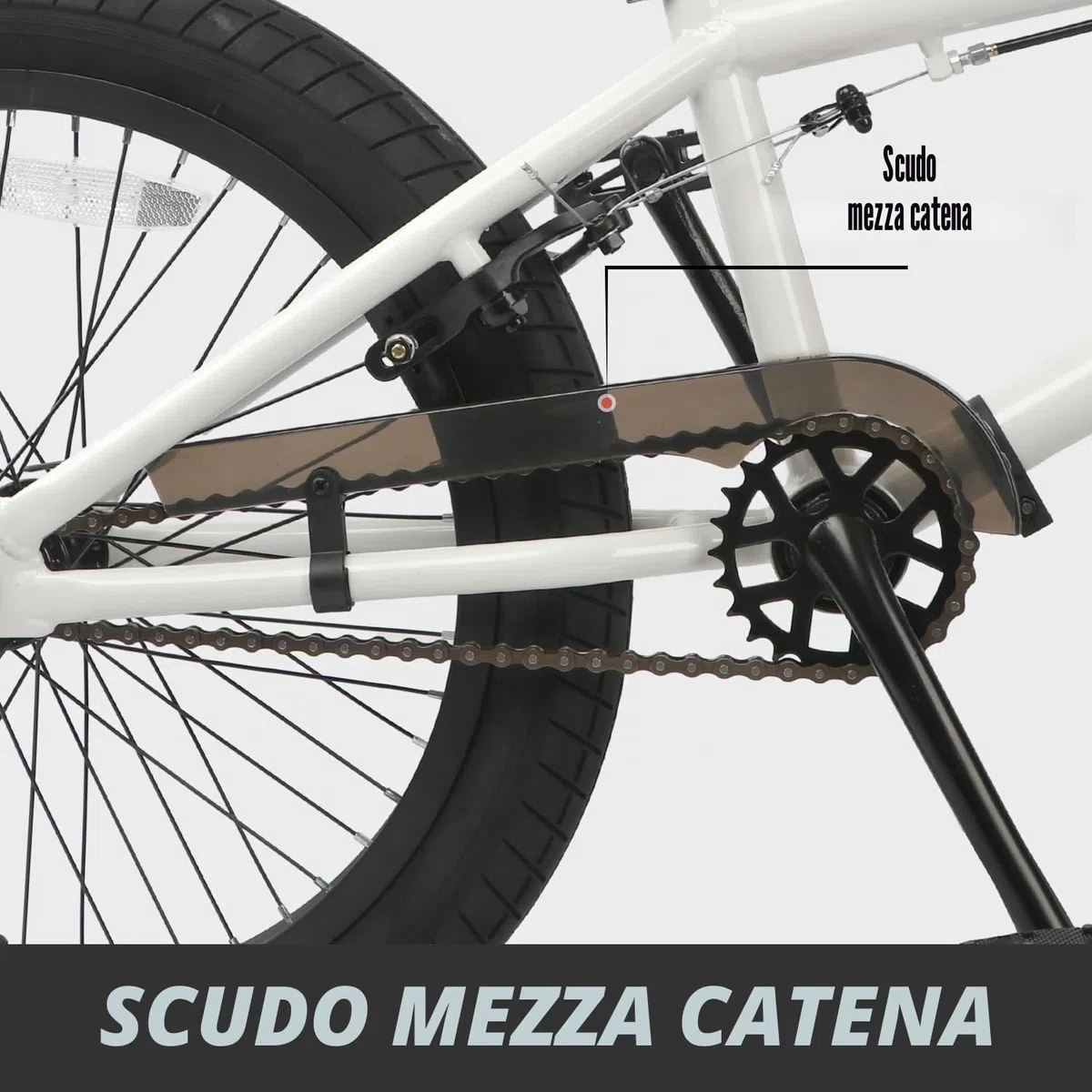 AVASTA 20 pollici Freestyle BMX bambini bicicletta per oltre 6 anni ragazzi adolescenti e piloti principianti Motorcross biciclette, colori multipli
