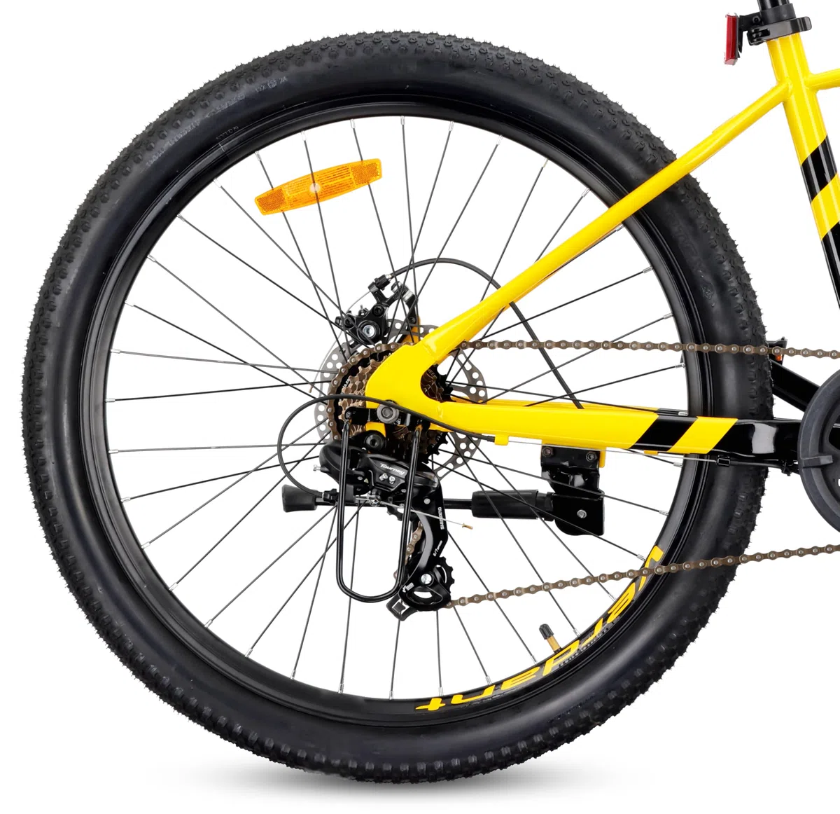 sun baby VERDANT CALIX Bicicletta da 26 pollici, mountain bike per adulti, bici da ciclismo 26" - ammortizzatore, freni a disco, cambio a 7/21 velocità